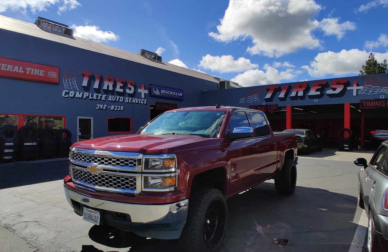 Tires+ shop exterior